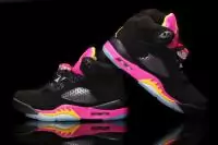 air jordan 5 femmes noir retro